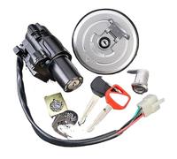 contacteur d'allumage Bouchon de gaz de carburant, interrupteur d'allumage, verrouillage du siège avec Kit de clé, pour Honda CB600F CB600F2Y Hornet S 600 2000 - 2002 ensemble de contacteur d'allumage