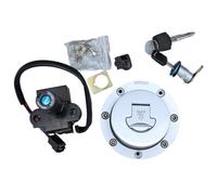 Contacteur d'allumage pour Moto CBR600 F2 (1991-1994) : Cache, Capuchon, Fil de Verrouillage, Douille et Ensemble de clé.