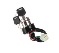 Contacteur D'allumage Universel À 6 Fils 3 Positions 2 Clés Pour Scooter Quad Buggy Kart Et Moto Serrure D'allumage