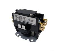 Contacteur de climatisation 220 V AC avec courant nominal 25 40 A et configuration bipolaire 1P/1 5P/3P Convient pour les systèmes HVAC à compresseur extérieur (25 A-1,5 P)