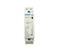 Contacteur de communication monophasé domestique 220 V, contacteur modulaire AC NCH8-20/20, deux contacts normalement ouverts 2P 20 A