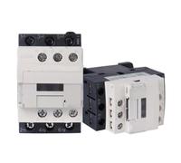 contacteur de courant alternatif Contacteur 220 V CA Contacteur tripolaire 3P 3 phases 3 pôles LC1D25 LC1D32 LC1D38 Tension de bobine 24 V 110 V 220 V 380(LC1D09,380V)