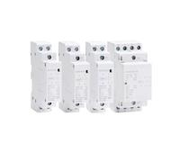 contacteur de courant alternatif Contacteur domestique modulaire AC 220 V 230 V 400 V AC 20 A 25 A 40 A 63 A 1 NO 1 NC 2 NO 2 NC 4 NO NCH8 2 triphasé(NCH8-63,2NO)