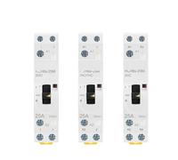 contacteur de courant alternatif Contacteur modulaire domestique HCH8s-25M 2P 16A 20A 220V avec interrupteur de commande manuel 2NO 1NO 1NC ou 2NC(25M 2NC AC230V)