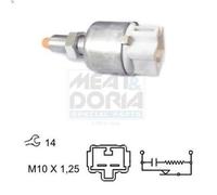 Contacteur de feux stop MEAT & DORIA 35016 pour VW TARO 2.4 1989-1997