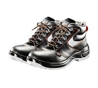 NEO TOOLS Chaussures de sécurité en cuir Chaussures de sécurité pour hommes Formateur de travail Chaussures incassables | Taille : 47
