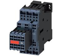 Contacteur de puissance AC-3 9 A 4 kW / 400 V 2 NO + 2 NF 24 V DC avec diode enfichable Combinaison 3 pôles Taille S0 borne à cage Connexion Interrupteur auxiliaire inséparable 3RT2023-2FB44-3MA0