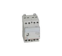 Contacteur de puissance CX³ bobine 230V~ - 4P 250V~ - 63A - contact 4O - Avec manette - 3 modules