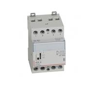 Contacteur Legrand Contacteur de puissance silencieux CX³ bobine 230V~ - 4P 400V~ - 40A - contact 4F - 3 modules