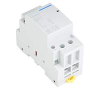 Contacteur de Rail DIN, Keenso Contacteur Courant Alternatif à Rail DIN 40A 2 Pôles de Bobine 220V / 230V / 60HZ