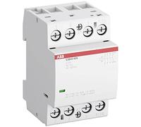 Contacteur d'installation, modèle ESB40-20N-01, 2 pôles, 2 contacts principaux NO, 24 V, 40 A, blanc, 6,5 x 5,4 x 8,5 cm (référence : 1SAE3411R0120)