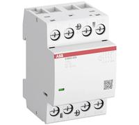 Contacteur d'installation, modèle ESB40-20N-06, 2 pôles, 2 contacts principaux NO, 40 A, 24 V, blanc, 6,5 x 5,4 x 8,5 cm (référence : 1SAE341111R0620)
