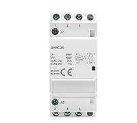 Contacteur domestique 3P 25A 3NO 50/60Hz Rail Din Type automatique AC230V 1 pièces Interrupteur automatique