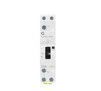 Contacteur domestique à commande manuelle, Type Rail Din, contacteur modulaire 2P 16A 20A 25A 2NO ou 2NC 220V(2P 25A 2N0 220V)