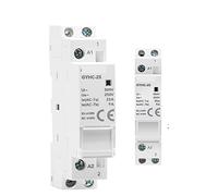 Contacteur domestique automatique sur Rail Din, AC220V 2P 25A 1NO/1NC/2NO/2NC/1NO1NC 50/60Hz, 1 pièce Interrupteur automatique (Color : 2p 20a 2no)