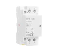 Contacteur domestique CA bipolaire BCH8-40/20, charge 40 A, 24 V/110 V/230 V, 2 NO, 1 pièce(2NO_AC 110V)