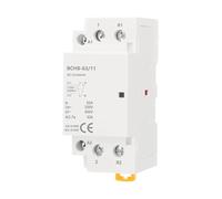 Contacteur domestique CA bipolaire BCH8-63/11 63 A 1 NO 1 NC, contrôle de circuit CA 24 V/110 V/230 V, 1 pièce(1NO1NC_AC 110V)