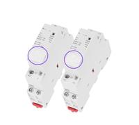 Contacteur Domestique Contacteur DC12V DC24V Tension de bobine 25A 2NO 2NF 1NO1NF 50/60Hz Tension secteur AC220V(2P 25A 2NO DC24V)