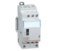 Contacteur domestique CX³ silencieux bobine 230V~ -3P 400V~ 25A - 3F -2 modules