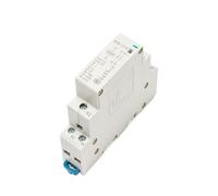 Contacteur domestique modulaire AC NCH8-25/20, 220V 230V AC 25A(NCH8-25A-02 2NC)
