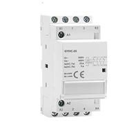 Contacteur domestique modulaire automatique AC230V 4P 25A 4NO 2NO2NC 3NO1NC 50/60Hz, 1 pièce Interrupteur automatique (Color : 4p 25a 4no)
