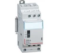 412502 Legrand - Contacteur Domestique Cx³ Silencieux Bobine 230v~ - 3p 400v~ - 25a - Contact 3no - 2 Modules