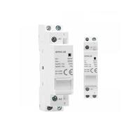 Contacteur domestique sur rail DIN 220 V CA 2P 25 A 1NO/1NF/2NO/2NF/1NO1NF 50/60 Hz(2P16A 2NC)