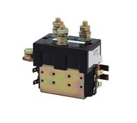 Contacteur électrique à courant continu CZWT150A Contacteur magnétique de puissance à courant continu Contrôle du moteur 12V 24V 36V 48V 60V 72V(Coil voltage 24V)