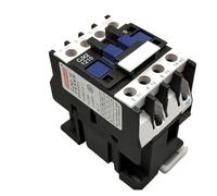 Contacteur électromagnétique for moteur triphasé, relais 12 A, 3 pôles, 1 NO, AC 24 V, 110 V, 220 V, 380 V, bobine CJX2-1210, rail DIN 35 mm