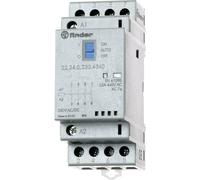 Contacteur Finder 22.34.0.024.4740 3 NO (T), 1 NF (R) 24 V/DC, 24 V/AC 25 A 1 pc(s)