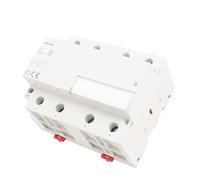 Contacteur GYHC 4 phases 100 A CA 220 V 230 V, contacteur modulaire domestique sur rail DIN, contrôleur de commutateur, 1 pièce(4P 100A 3NO1NC 230AC)
