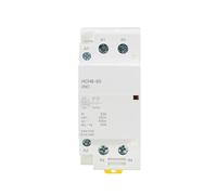 Contacteur HCH8-63 2P 63A 2NO ou 2NC 1NO1NC 24V 110V 220V 1Pcs(2P 63A 1NO1NC AC110V)