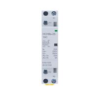 Contacteur HCH8s-25 2P 25A AC DC 2NO ou 2NC 1NO1NC 24V 110V 220V DIN 1Pcs(Gold)