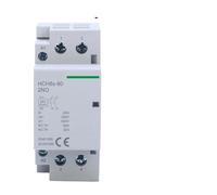 Contacteur HCH8s-80 AC DC 2P 40A 80A 2NO 1NO1NC AC24V DC24V, Type Rail Din domestique 50Hz /60Hz(2P 80A 2NO DC24V)
