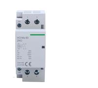 Contacteur HCH8s-80 AC DC 2P 40A 80A 2NO 1NO1NC AC24V DC24V, Type Rail Din domestique 50Hz /60Hz(2P 80A 2NO AC230V)