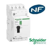 Contacteur heures creuses pour chauffe-eau - 25A -4NO -Rési9-Schneider R9PCTH4