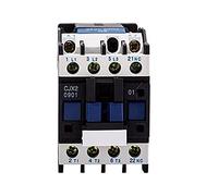 Contacteur LC1D AC. Contacteurs CJX2-0901 9A NC Contacteur d'alimentation électrique à montage sur rail DIN triphasé 2 4V 36V 110V 220V 380V ZFUGEDRLI (Color : 220v)