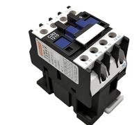 Contacteur magnétique for moteur triphasé, relais 12A 3P 3 pôles 1NO AC 24V 110V 220 Volts 380V, bobine CJX2-1210 35mm, montage sur Rail Din(110VAC)