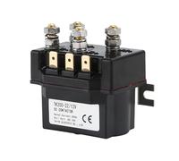 Contacteur magnétique intermittent biphasé CC 200 A 12/24/36/48/60 V CC TK200-2Z for treuil électrique automobile(12V)