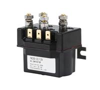 Contacteur magnétique par intermittence cc 2 phases 200A 12/24/36/48/60VDC TK200-2Z for treuil électrique de treuil Automobile(24V)