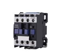 Contacteur magnétique tripolaire CJX2-1201 12 A 3P+NF for unité triphasée 380 V, 220 V, 110 V, 36 V, 24 V, normalement fermé (CA 110 V)