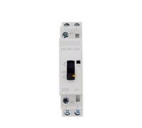 Contacteur MCH8-25m 2p 25a 220V/230V 50/60Hz Din Rail contacteurs modulaires AC domestiques avec interrupteur de commande manuel FUZEGRDLI (Size : 1no 1nc)