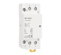 Contacteur modulaire 12 V AC 2 pôles 63 A avec 2 contacts normalement ouverts pour intégration du système CVC et commutation de charge