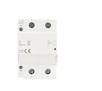 Contacteur modulaire 2 pôles 100A, 220V 110V 24V, Type Rail Din domestique iCT 50/60Hz(2P 100A 2NO 230VAC)