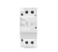 Contacteur modulaire 2P 40A 63A 2NO ou 2NC ou 1NO1NC, montage sur Rail DIN AC220V 230V automatique(2P 63A 1NO1NC 220V)