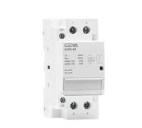 Contacteur modulaire 2P 40A 63A 2NO ou 2NC ou 1NO1NC, montage sur Rail DIN AC220V 230V automatique(2P 40A 2N0 220V)