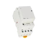 Contacteur modulaire 4P ICT-25A 2P 2NO ou 2NC 1NO1NC 24V 110V 220V Contacteur domestique automatique type rail DIN(25A 4NO AC230V)