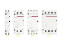 Contacteur Modulaire AC 2P 4P 16A 20A 25A 32A 50A 40A 63A AC 220V 50/60Hz For Rail DIN, Contrôleur De Commutateur For Maison Intelligente, Hôtel(20A,4NO)