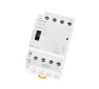 Contacteur modulaire AC domestique sur Rail Din, 4P 40A 63A 2NC2NO ou 4NO 220V/230V 50/60HZ, fonctionnement manuel(4P 40A 4NO220V)