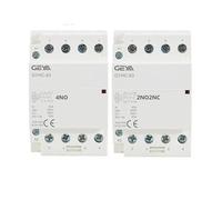 Contacteur modulaire AC domestique sur Rail Din, 4P 63A 4NO ou 2NC2NO 220V/230V 50/60HZ ZFUGEDRLI (Color : 4P 63A 4N0 220V)